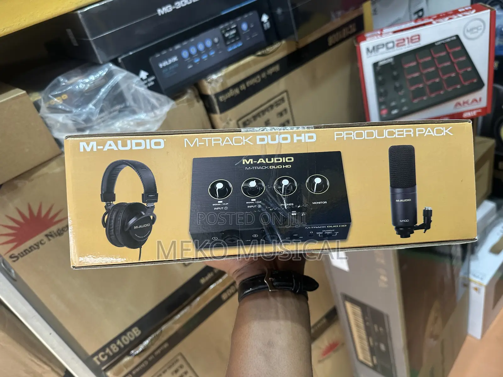 M-Track Duo HD Producer Pack