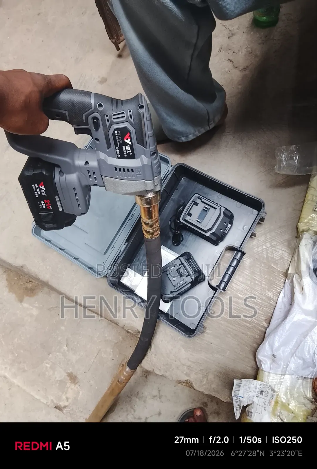 Vibrator Machine Battery One