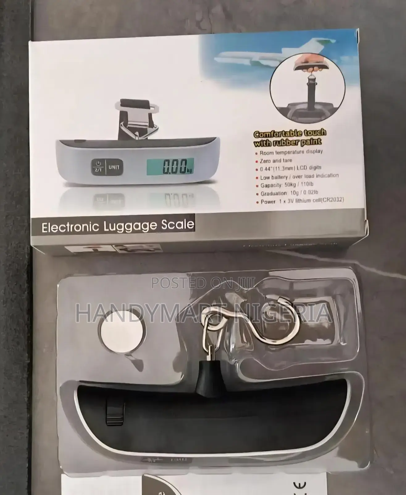 Portable Electronic Luggage Scale