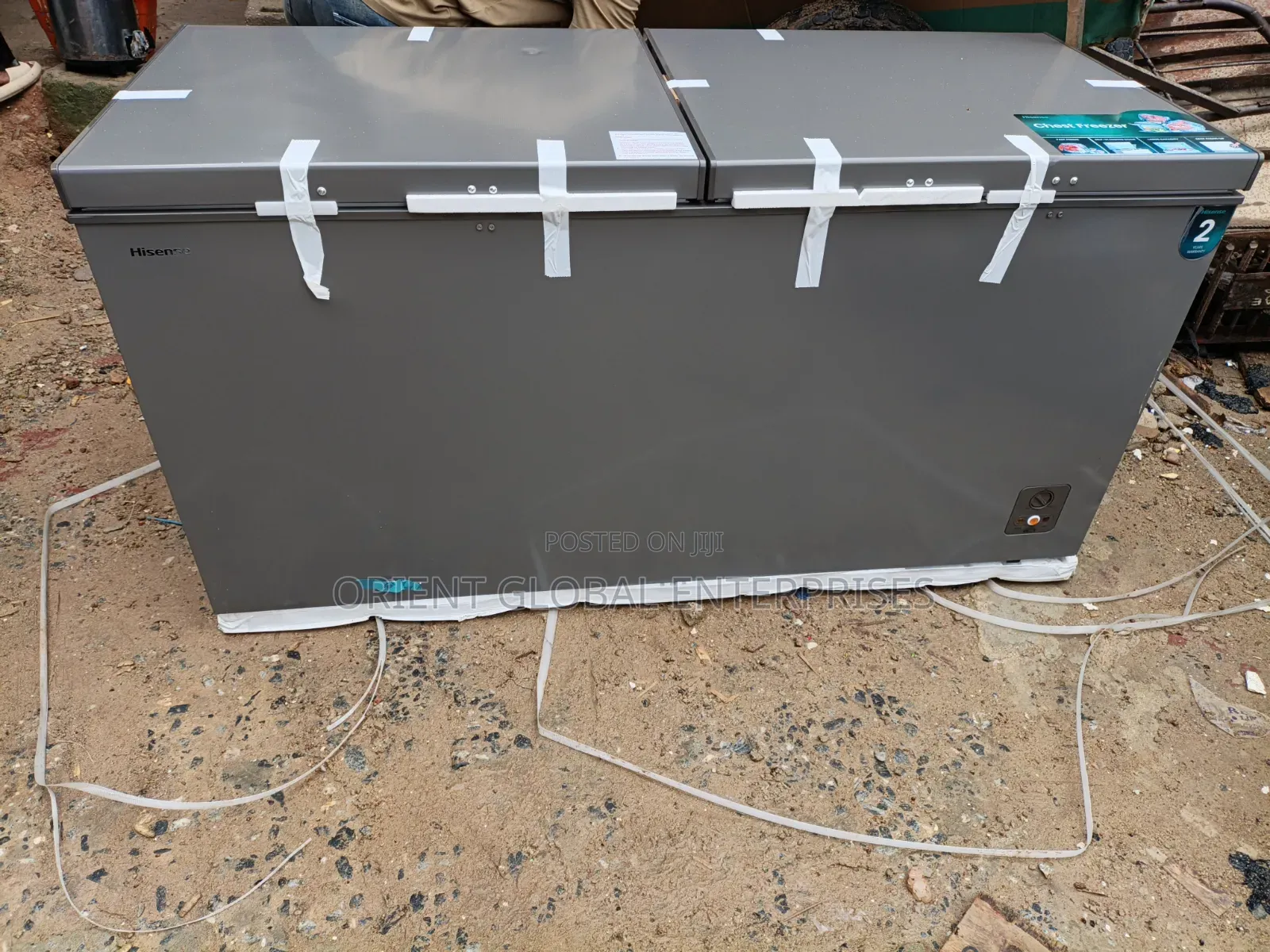 Hisense 500litres Double Door Freezeer
