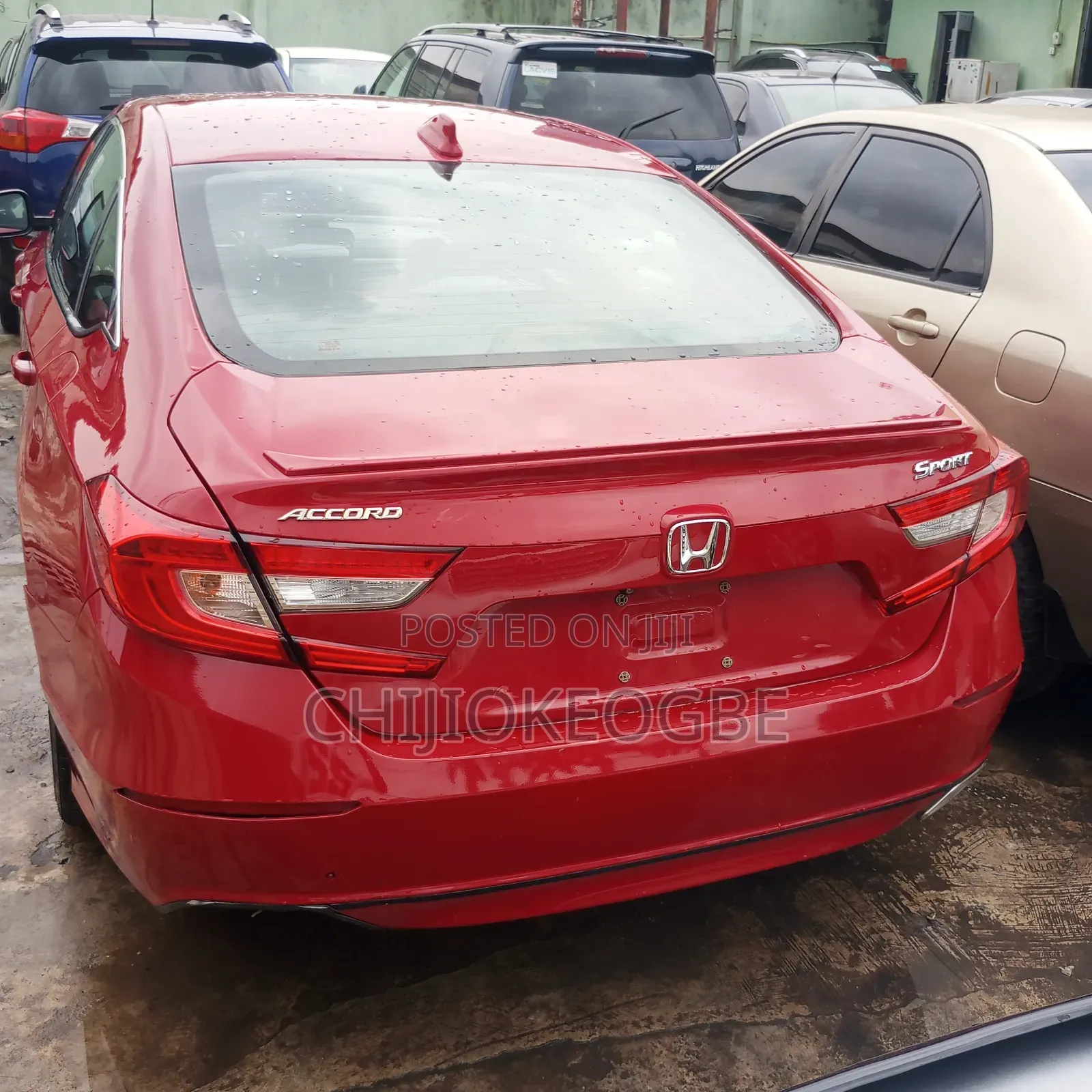 Honda Accord 2019 Red