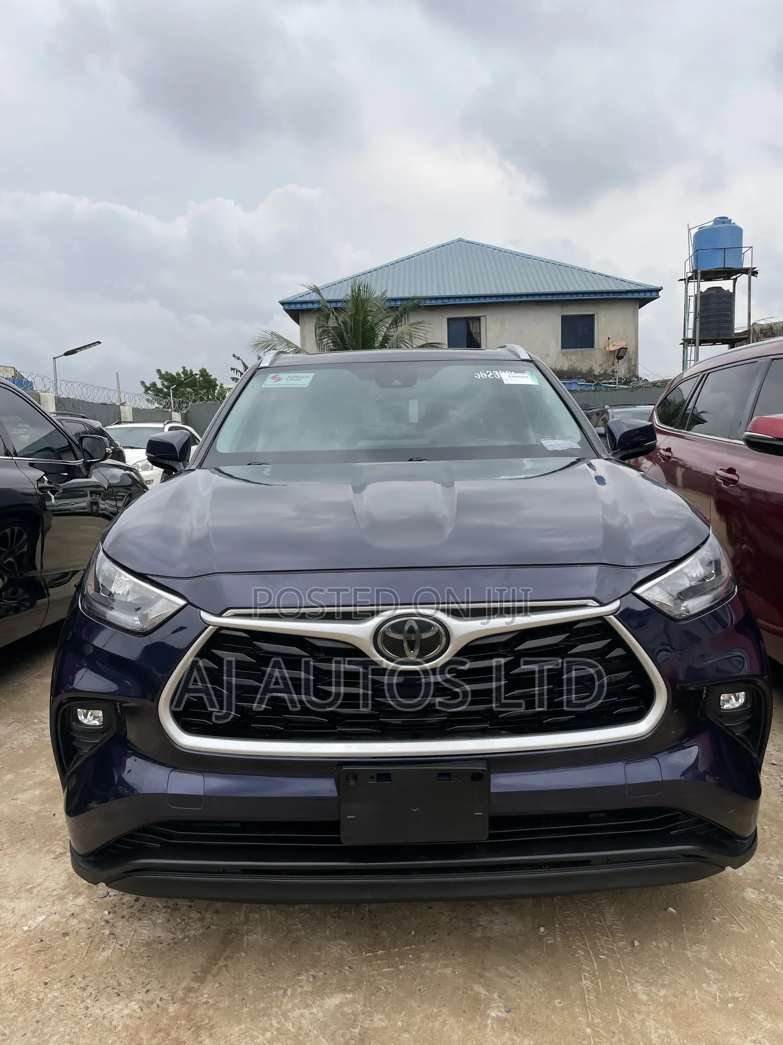 Toyota Highlander Limited 2021 Blue