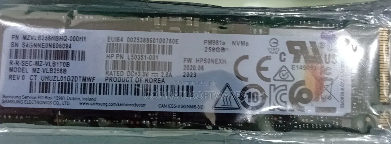 256GB M.2 NVMe SSD | Goddafi Stores