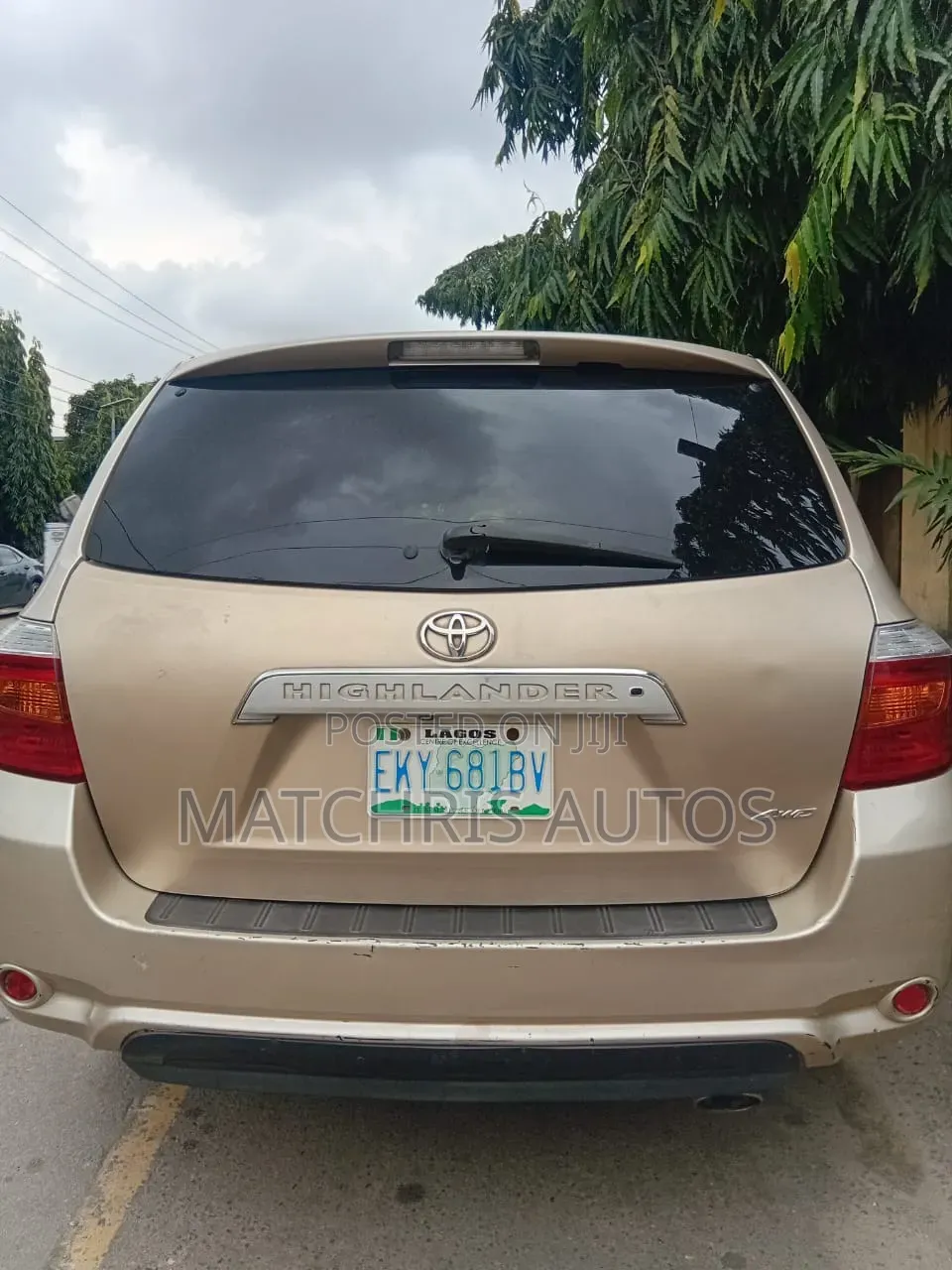 Toyota Highlander 2010 Gold