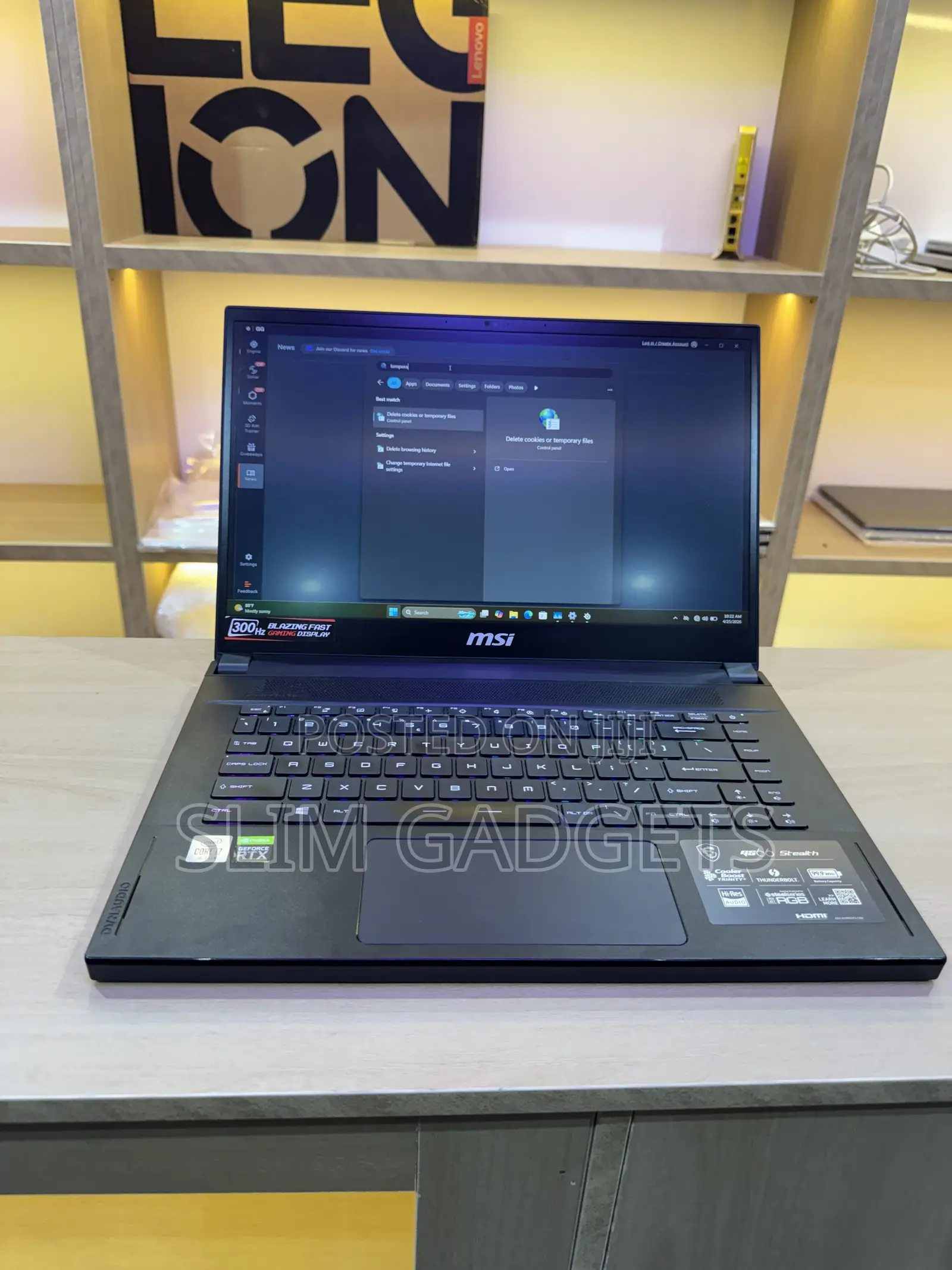 Laptop MSI GS66 Stealth 10UE 32GB Intel Core i7 SSD 512GB