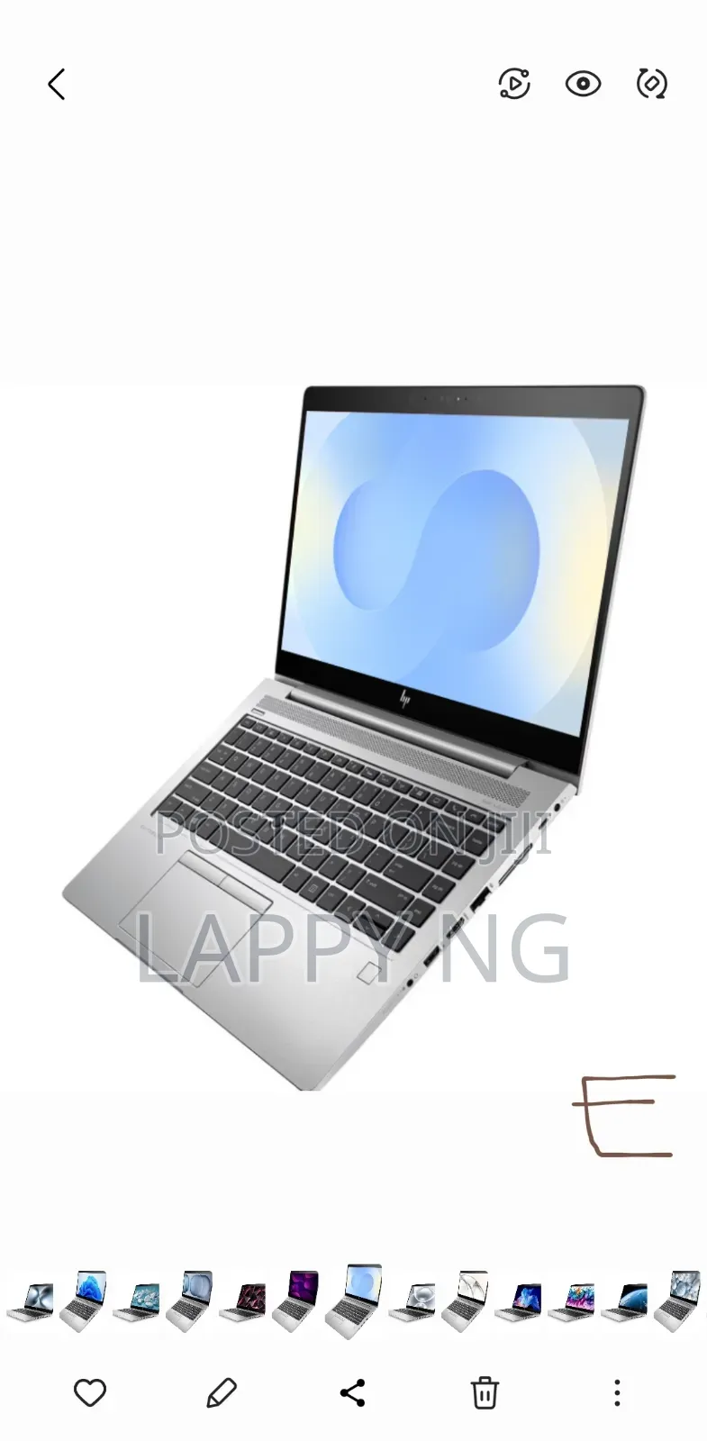 New Laptop HP EliteBook 830 12GB Intel Core i7 SSD 256GB