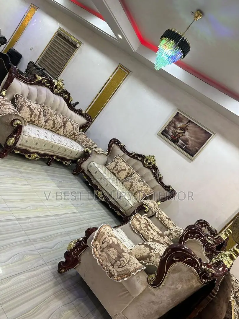 Imported Royal Sofa Set – Luxury Palace Living Room Furniture