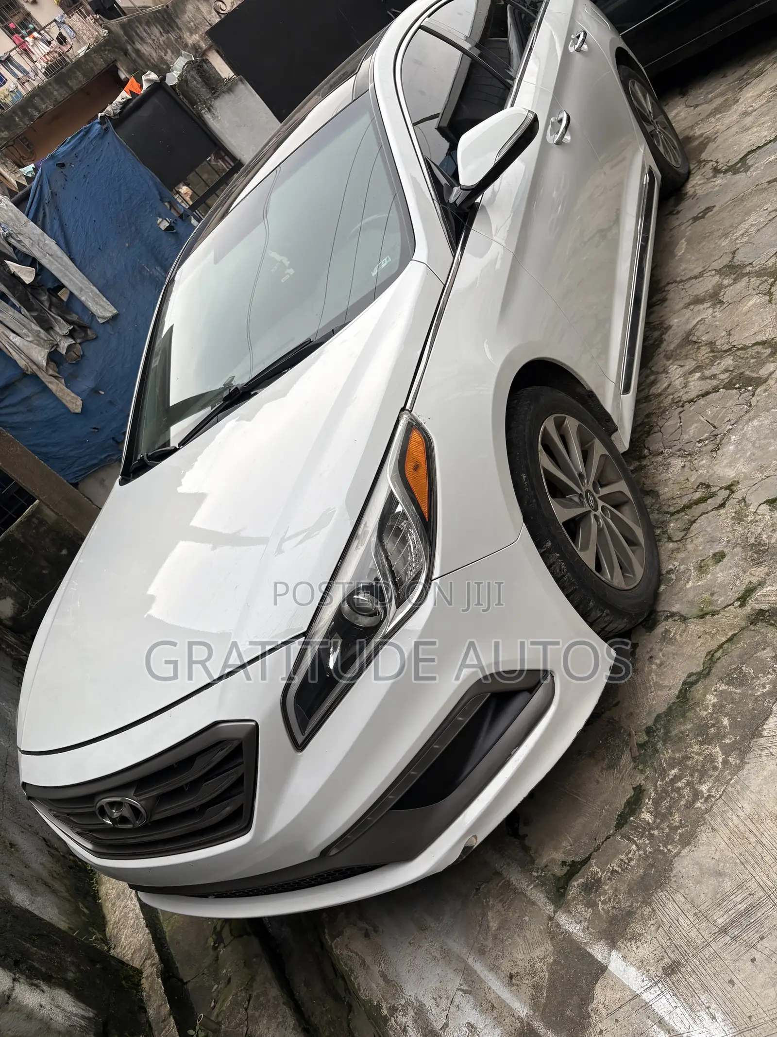 Hyundai Sonata Sport 2.0T 4dr Sedan (2.0L 4cyl Turbo 6A) 2015 White