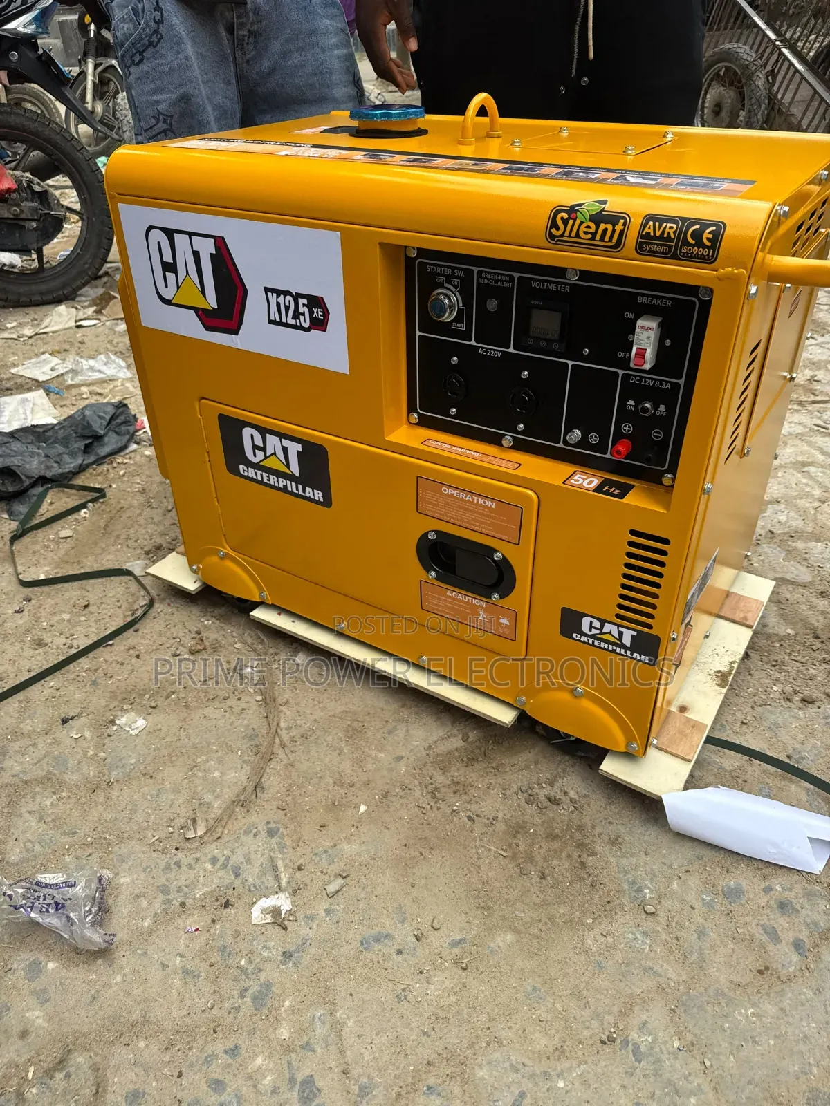 Original CAT 12.5kVA Silent Diesel Generator With Pure Copper Coil
