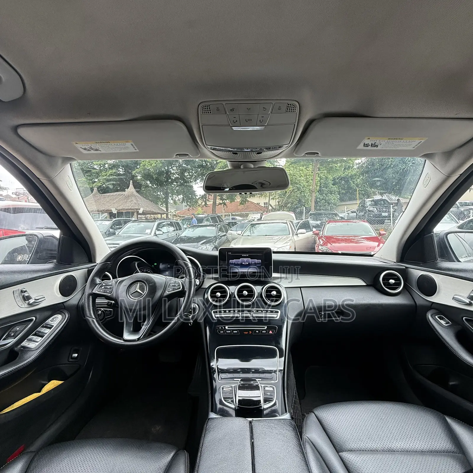 Mercedes-Benz C300 Luxury 4Matic Sedan AWD (2.0L 4cyl 7A) 2016 Black
