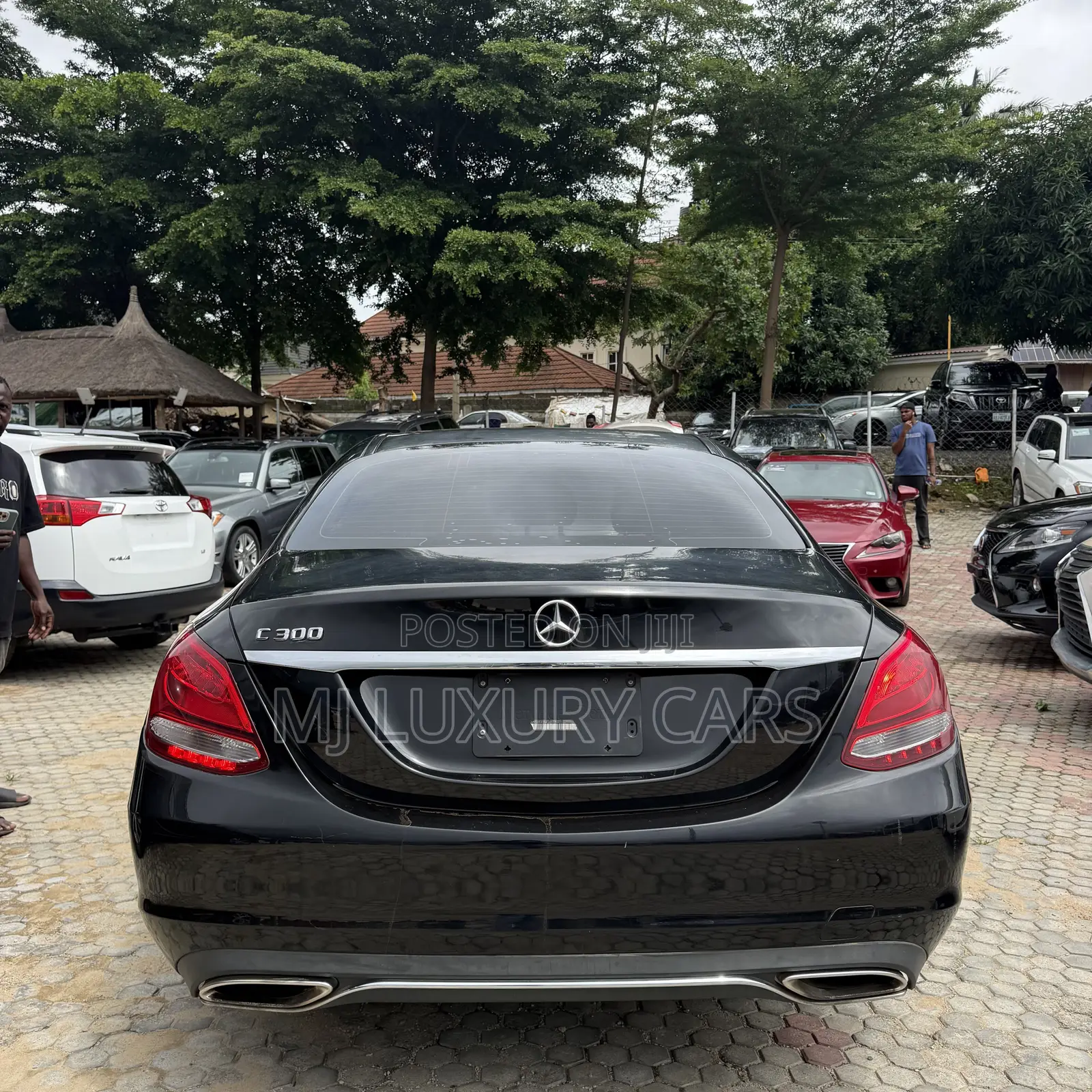 Mercedes-Benz C300 Luxury 4Matic Sedan AWD (2.0L 4cyl 7A) 2016 Black