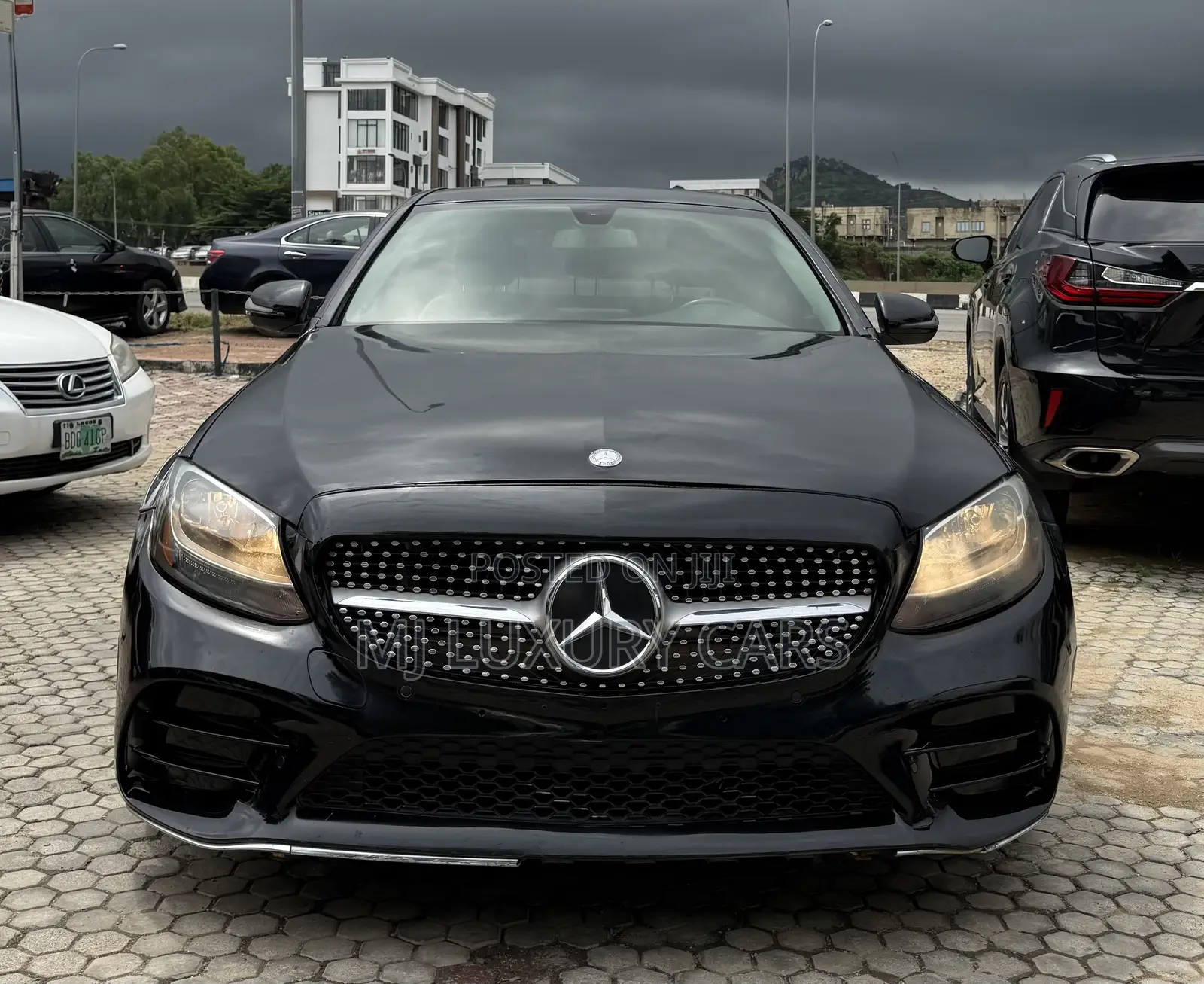Mercedes-Benz C300 Luxury 4Matic Sedan AWD (2.0L 4cyl 7A) 2016 Black