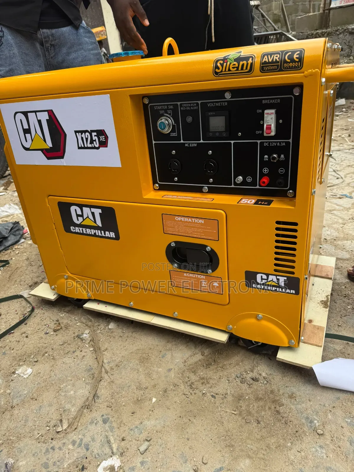 CAT 12.5kVA Diesel Generator – Reliable Silent Power Solutio