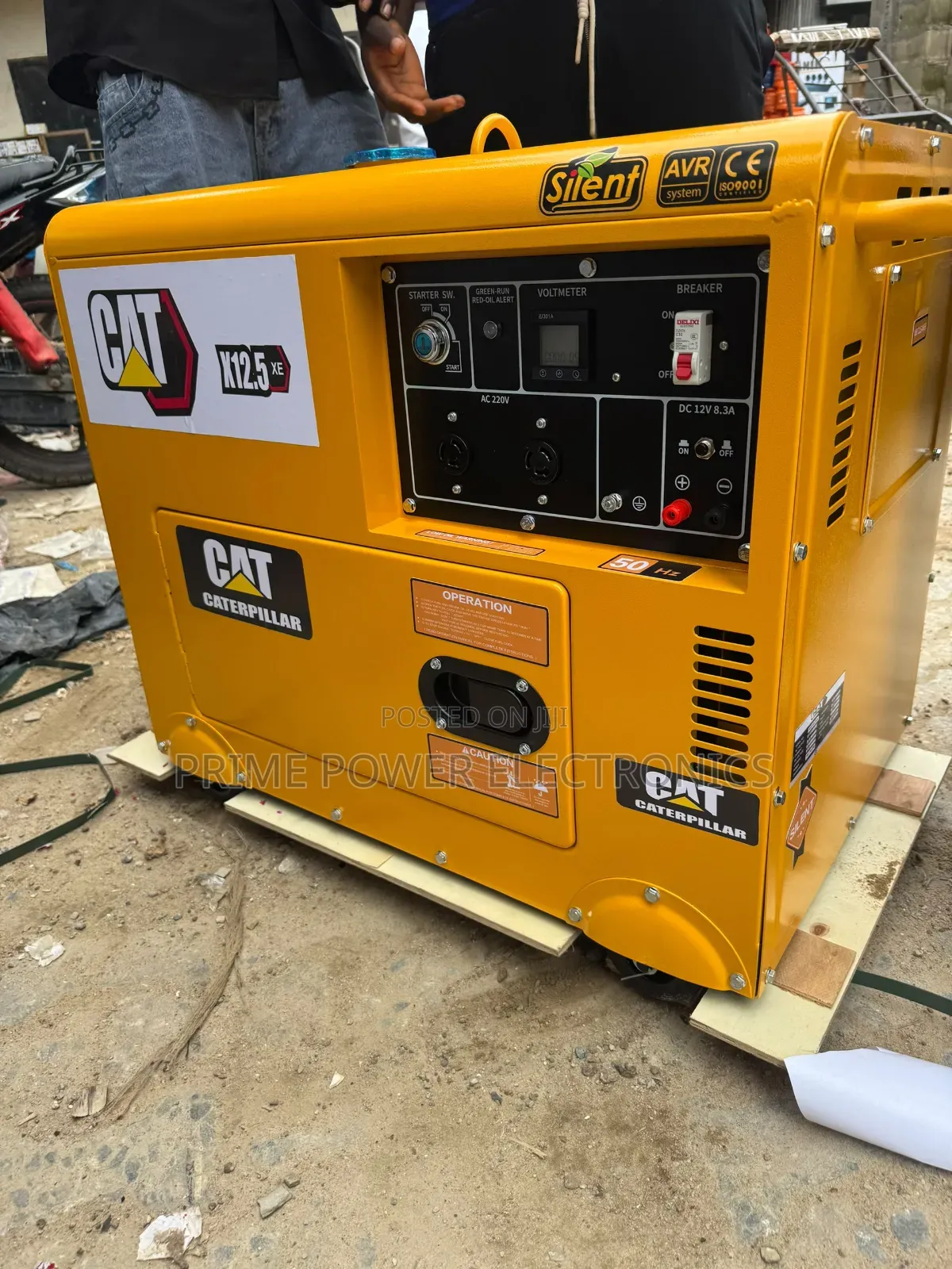 Premium 12.5kVA CAT Soundproof Diesel Generator