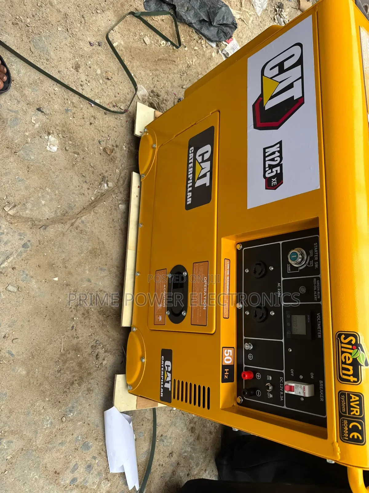 Premium 12.5kVA CAT Soundproof Diesel Generator