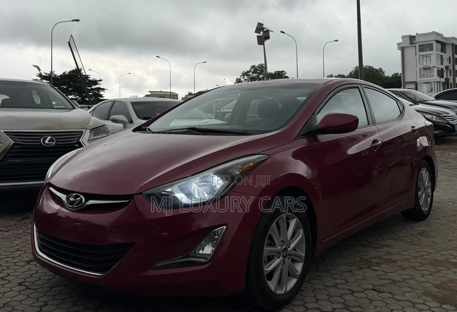 Hyundai Elantra SE 4dr Sedan (1.8L 4cyl 6M) 2015 Red
