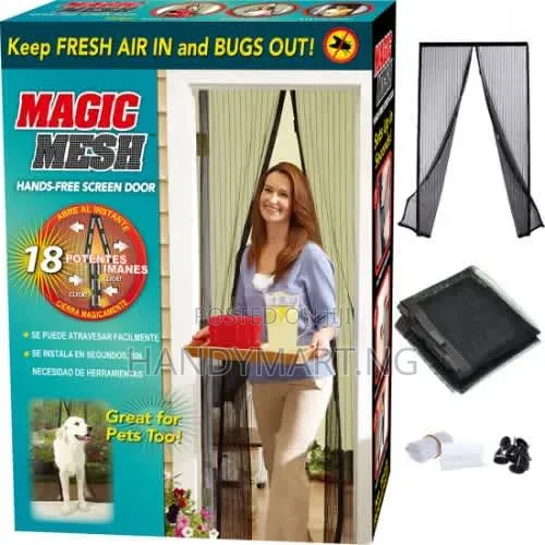 Magic Mesh Insect Fly Bug Mosquito Door Screen Curtain Protector