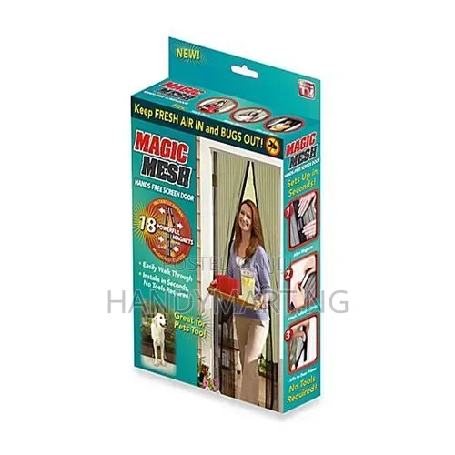 Magic Mesh Insect Fly Bug Mosquito Door Screen Curtain Protector
