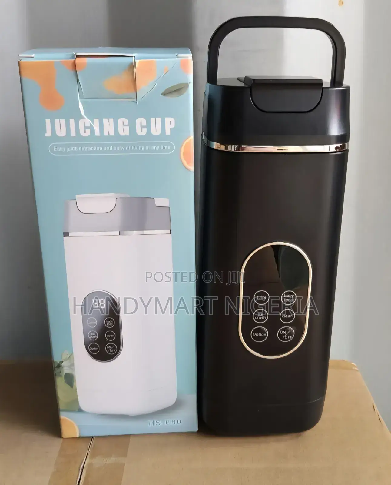 12 Blades Portable Rechargeable Shaker Fruit Juicer 22% OFF
