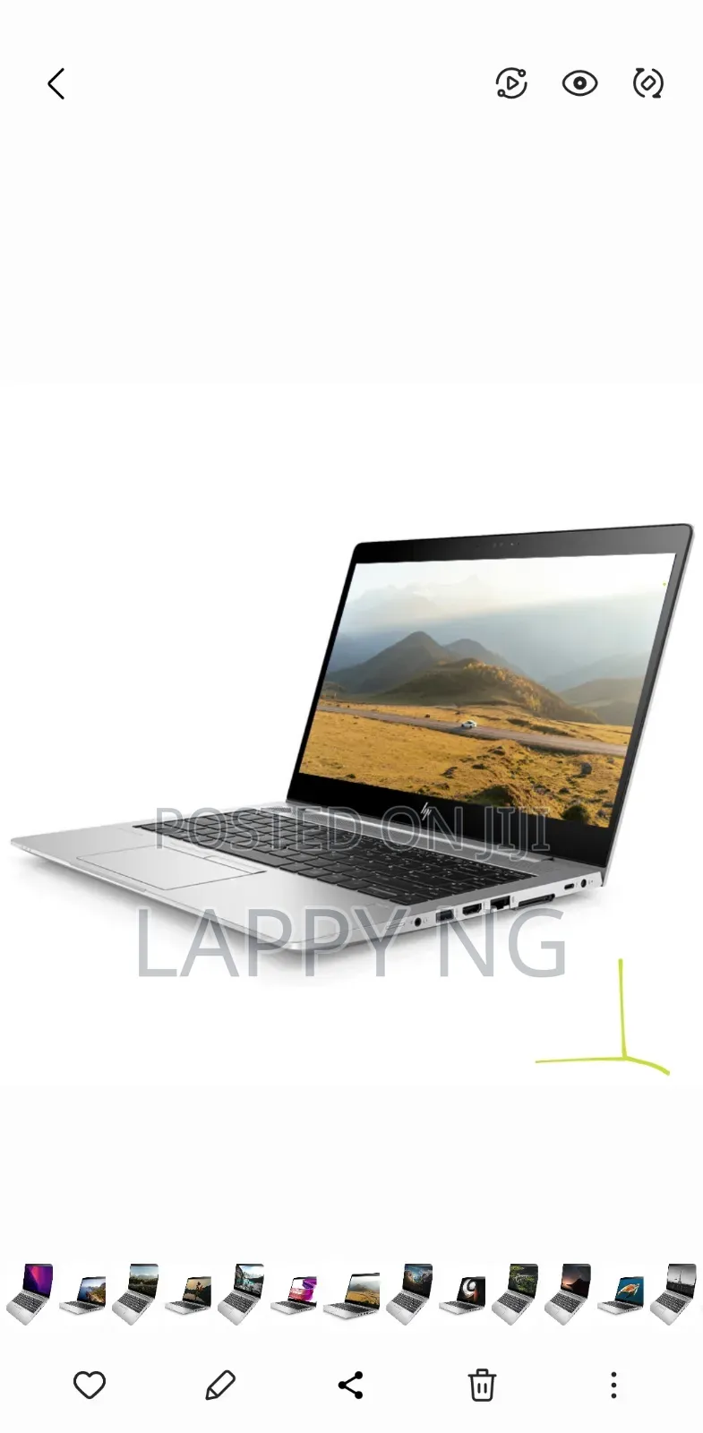 New Laptop HP EliteBook 850 G4 12GB Intel Core i7 SSD 256GB