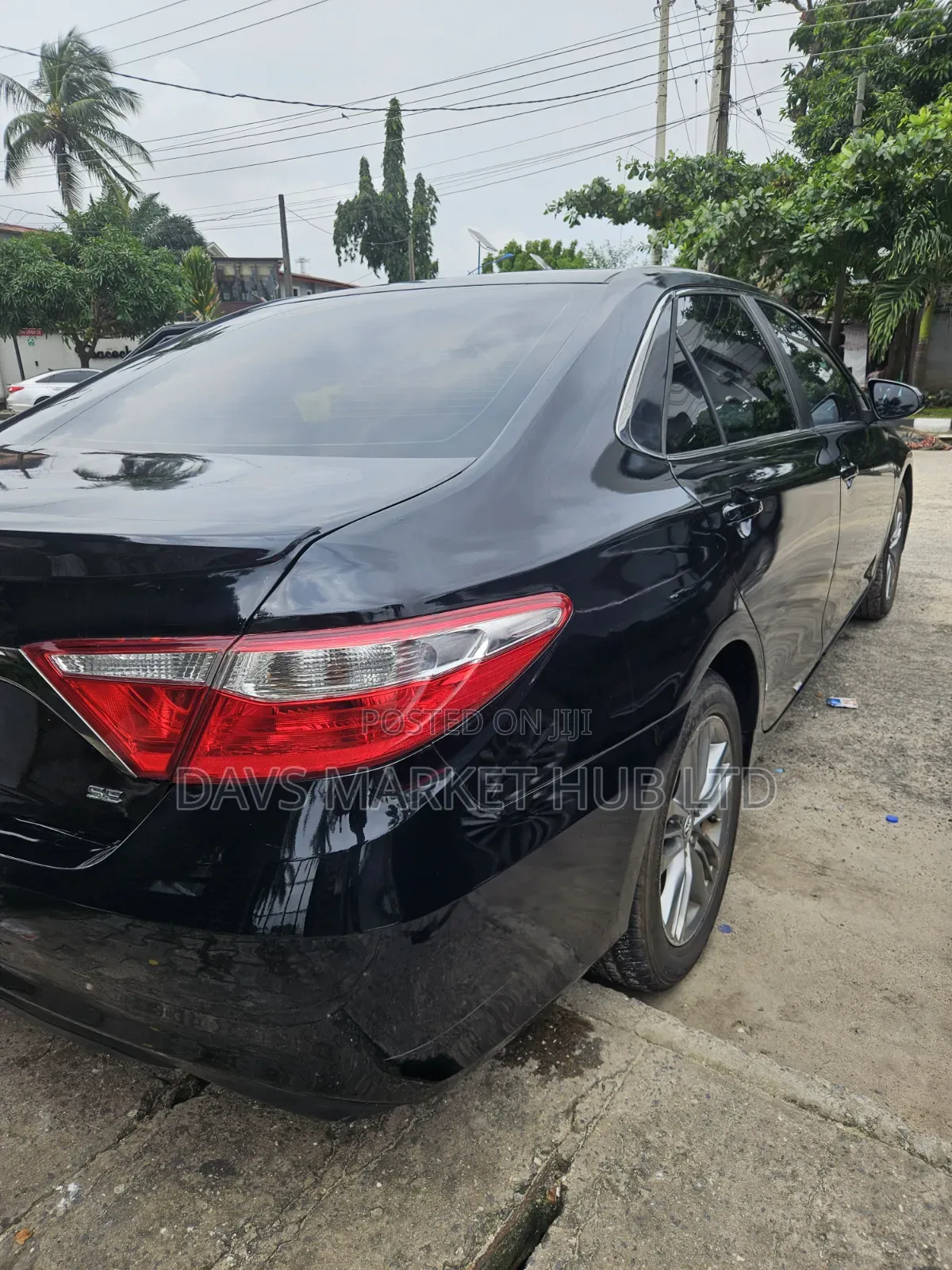 Toyota Camry SE 4dr Sedan (2.5L 4cyl 6A) 2015 Black