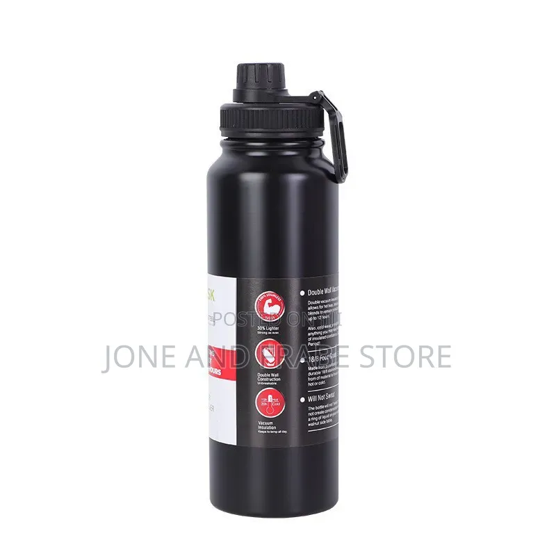 800ml Thickened Vacuum Thermo Stainless Steel Water Bottle