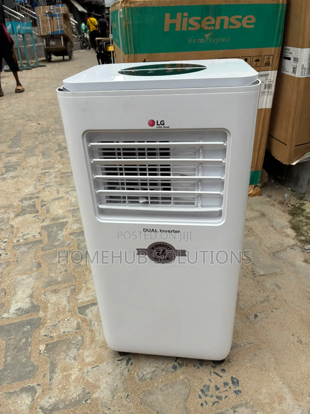 1.5hp LG Dual Inverter Portable Air Conditioner With Remote