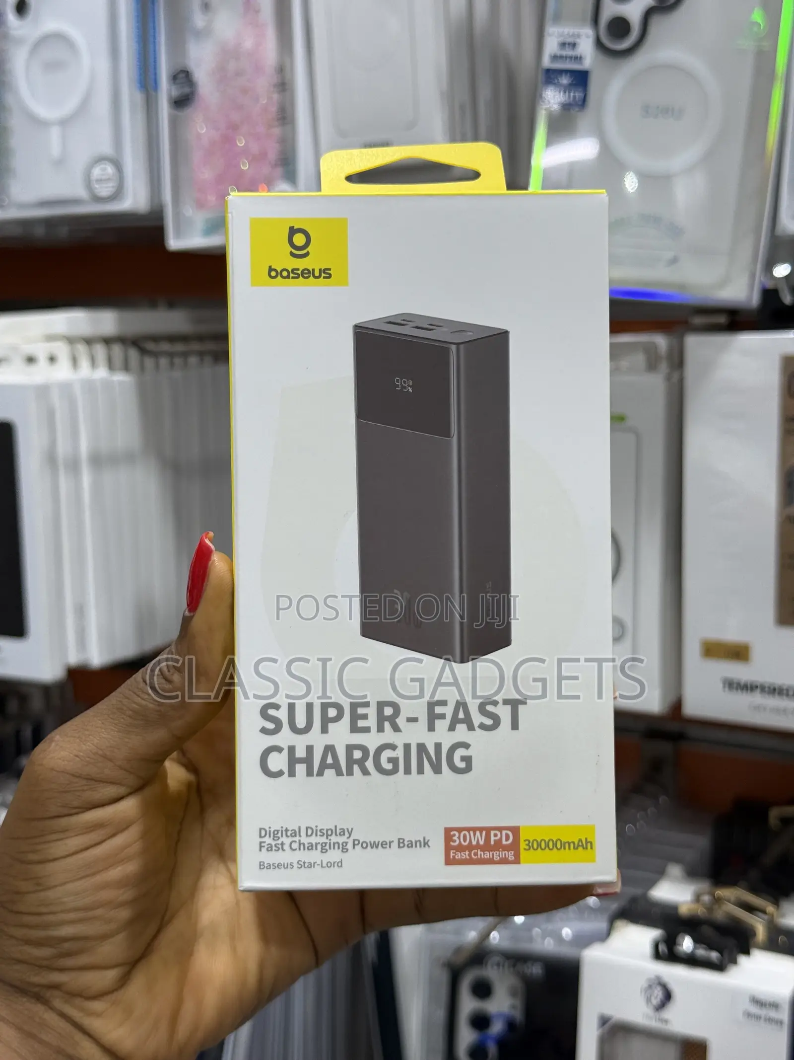 Baseus Star-Lord Digital Display Fast Charging Power Bank 30000mAh 30W