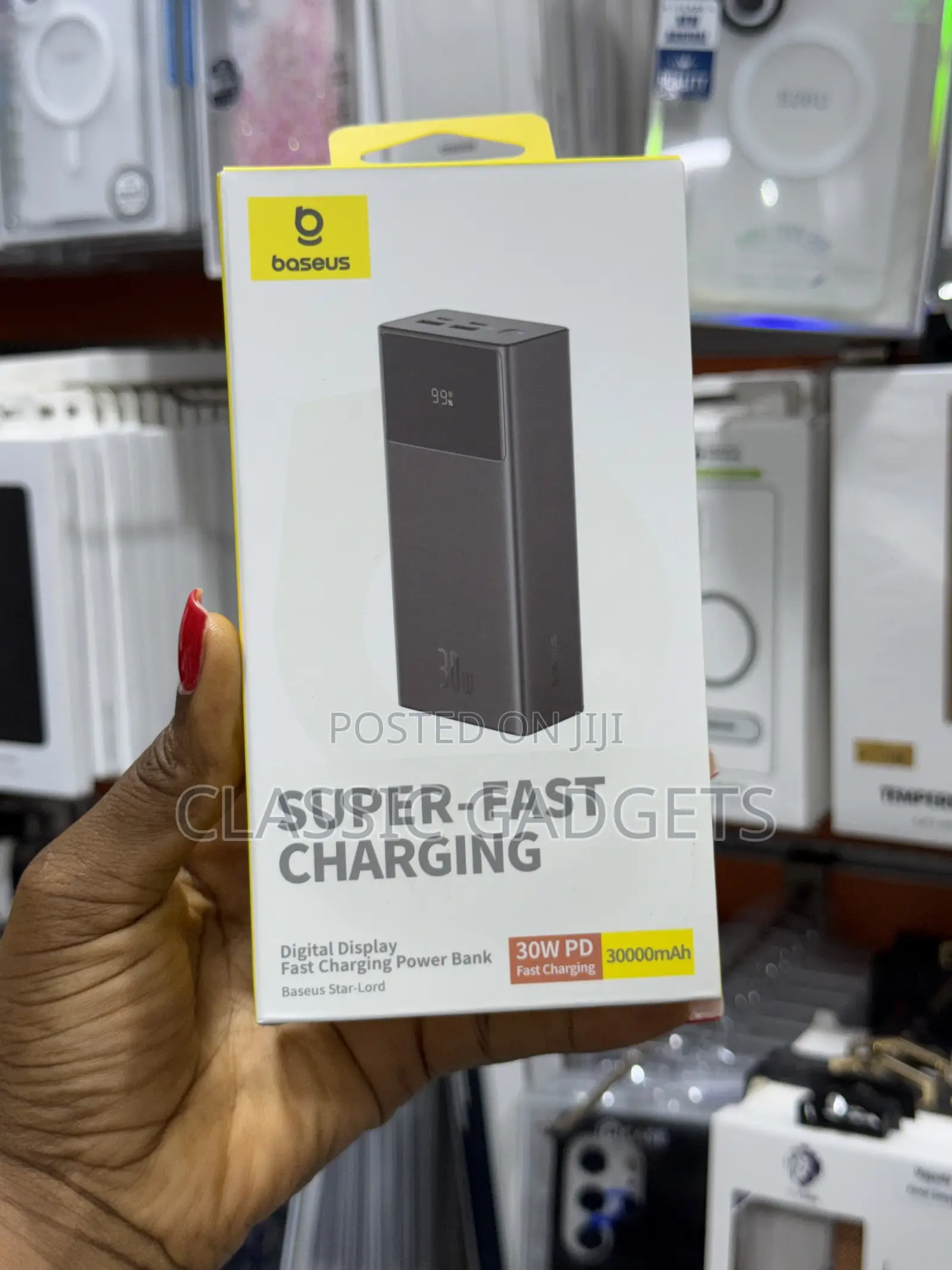 Baseus Star-Lord Digital Display Fast Charging Power Bank 30000mAh 30W