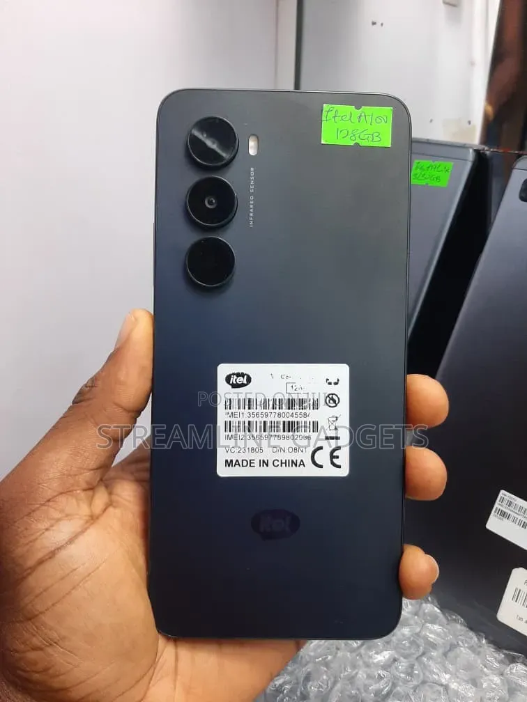 Itel A100 128 GB Black