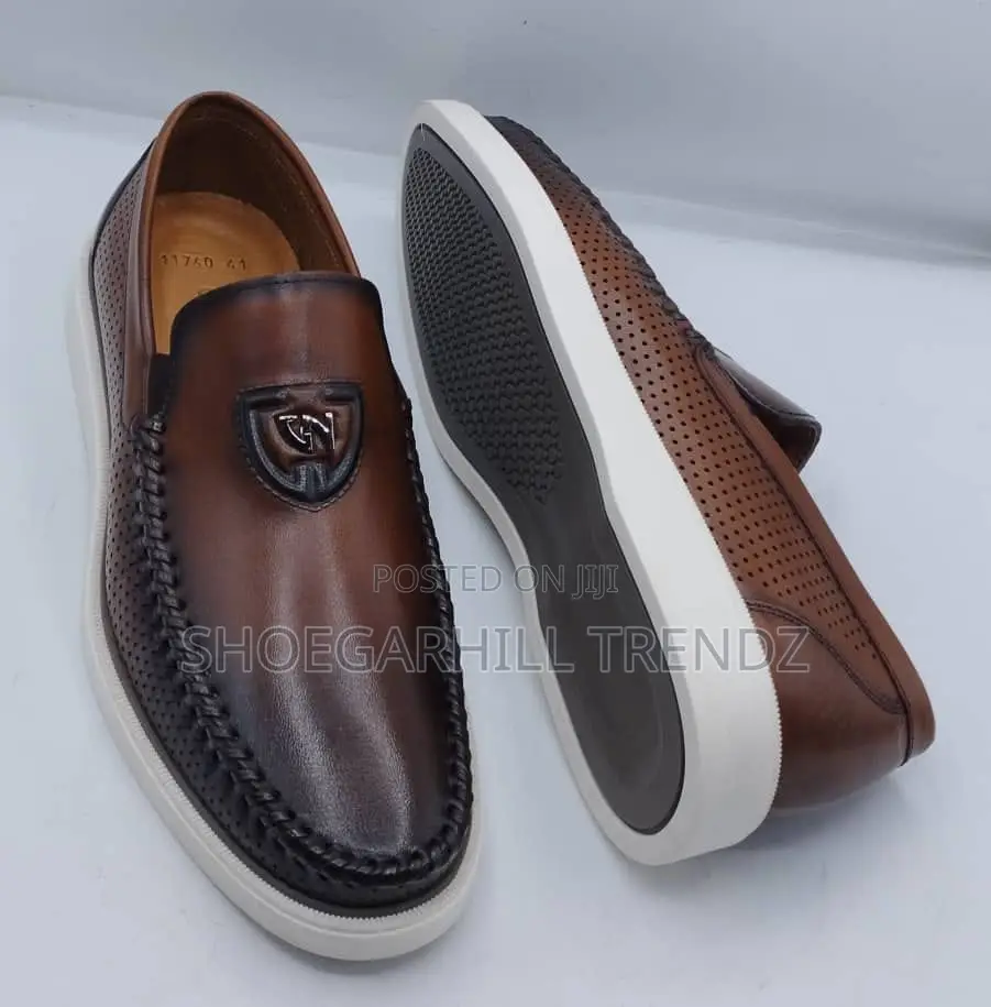 Giampieronicola Leather Loafer Sneakers | Luxury Hybrid Style