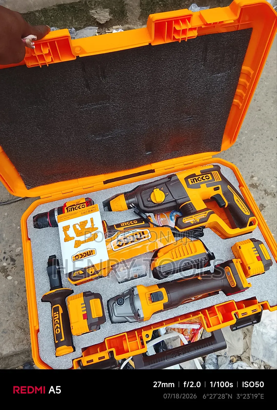 Cordless 3 PCS Combo Kit