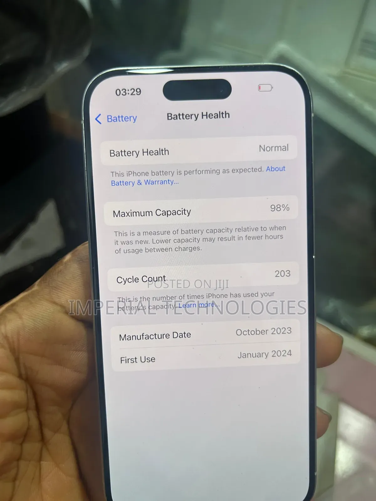 Apple iPhone 15 Pro 128 GB Gold