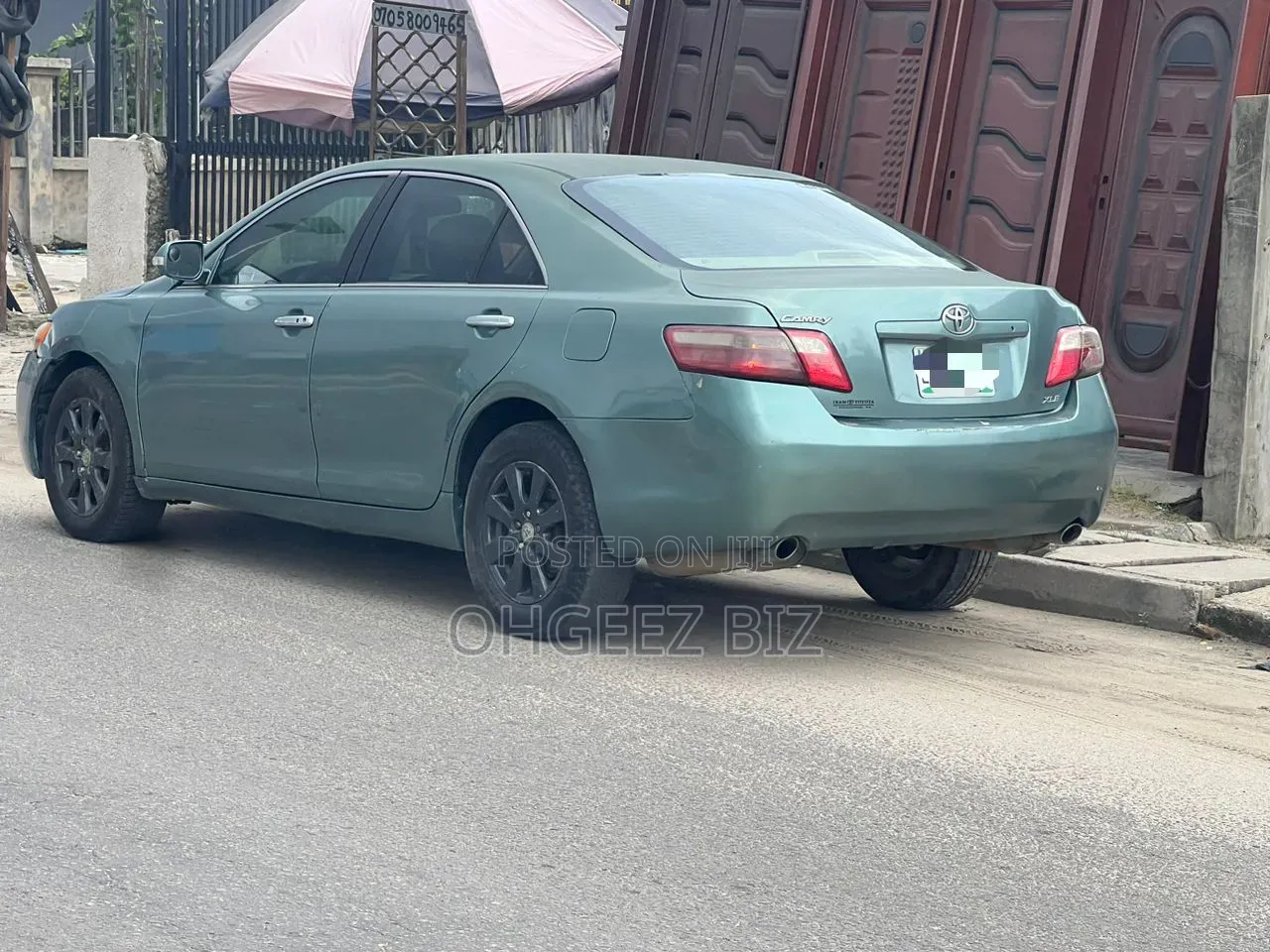 Toyota Camry XLE V6 4dr Sedan (3.5L 6cyl 6AM) 2008 Green