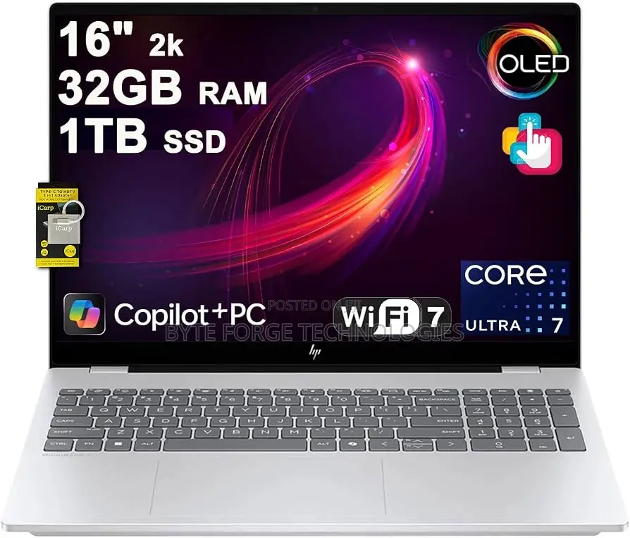 New Laptop HP OmniBook 7 16" 32GB Intel Core Ultra 9 SSD 1T