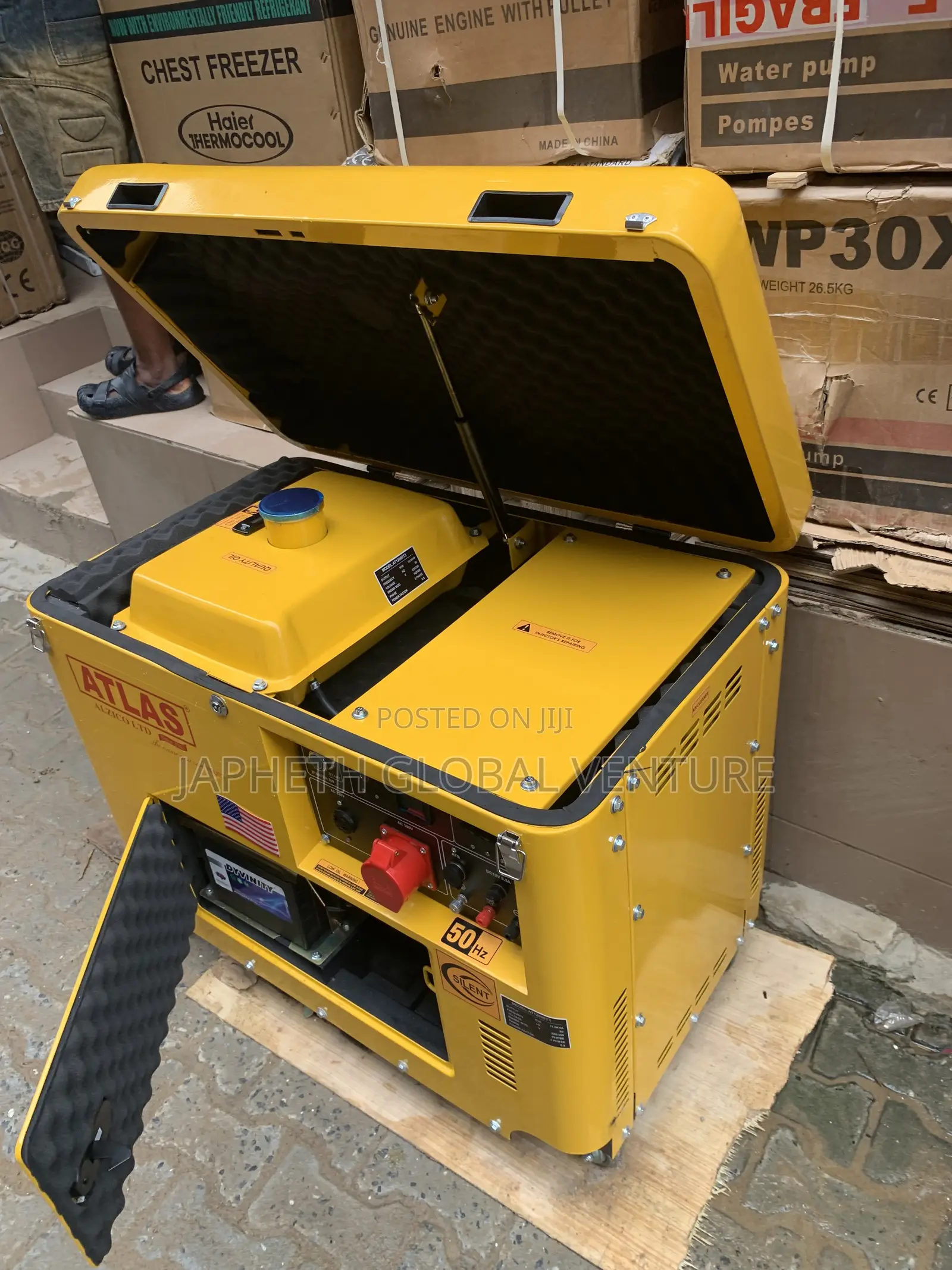 Atlas AT12000T3 10KVA Three-Phase Generator