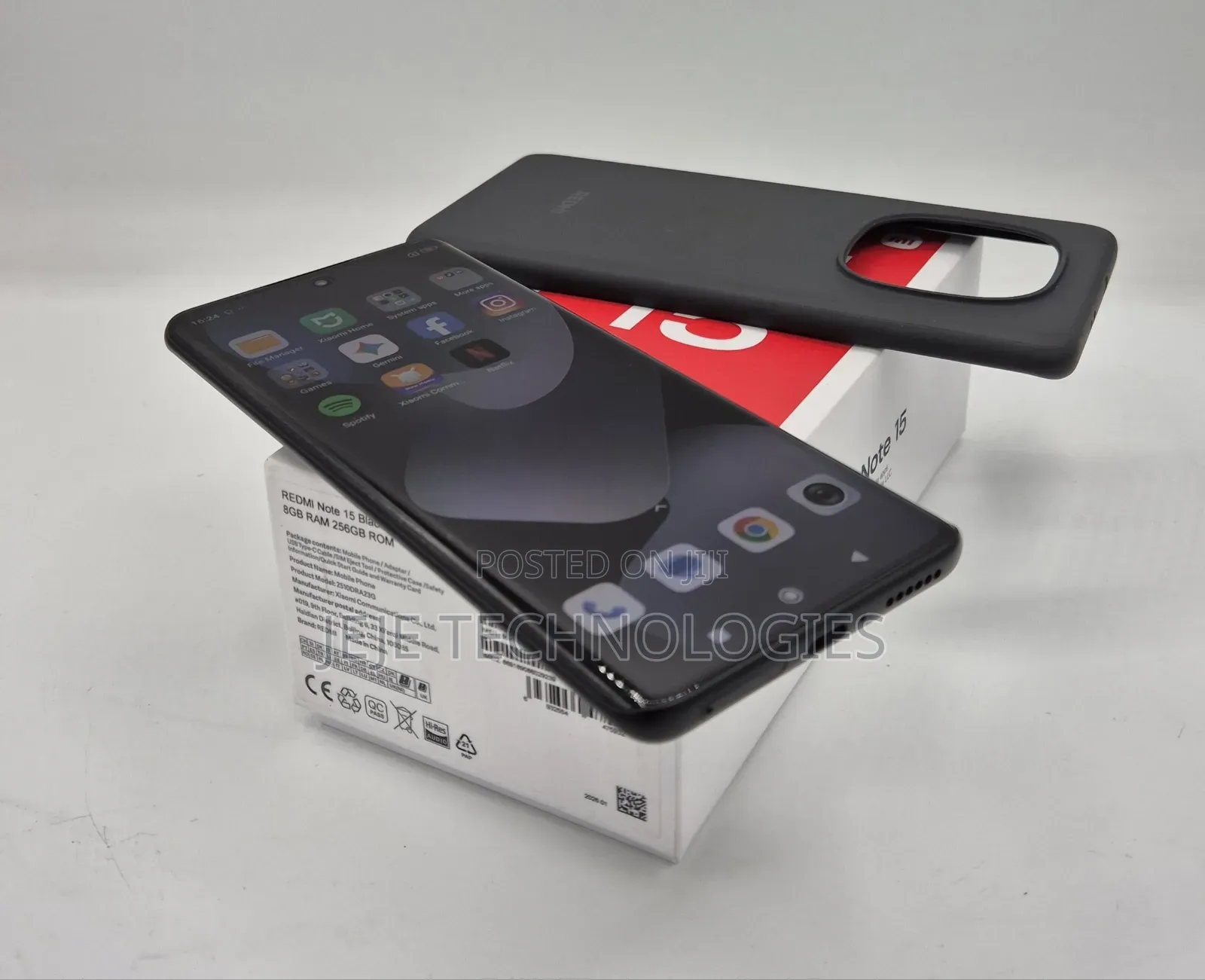 Xiaomi Redmi Note 15 256 GB Black