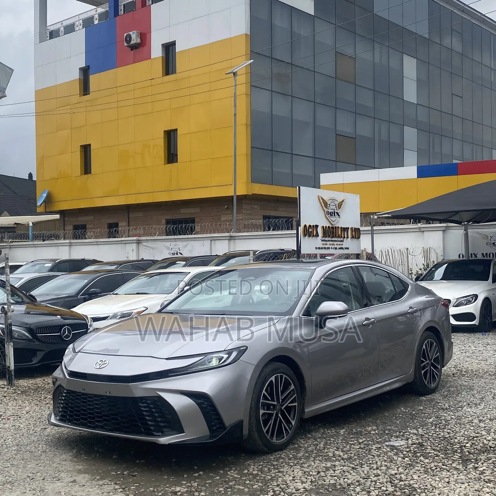 New Toyota Camry 2025 Silver