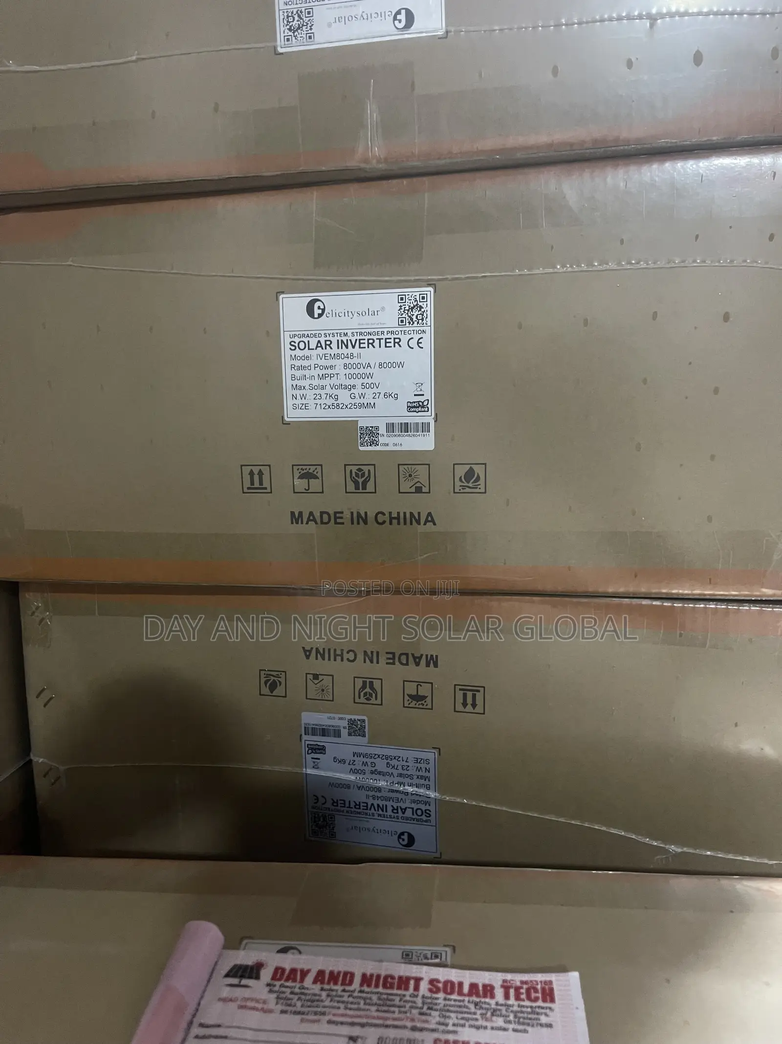 8kva Ivem Felicity Hybrid Solar Inverter 48v