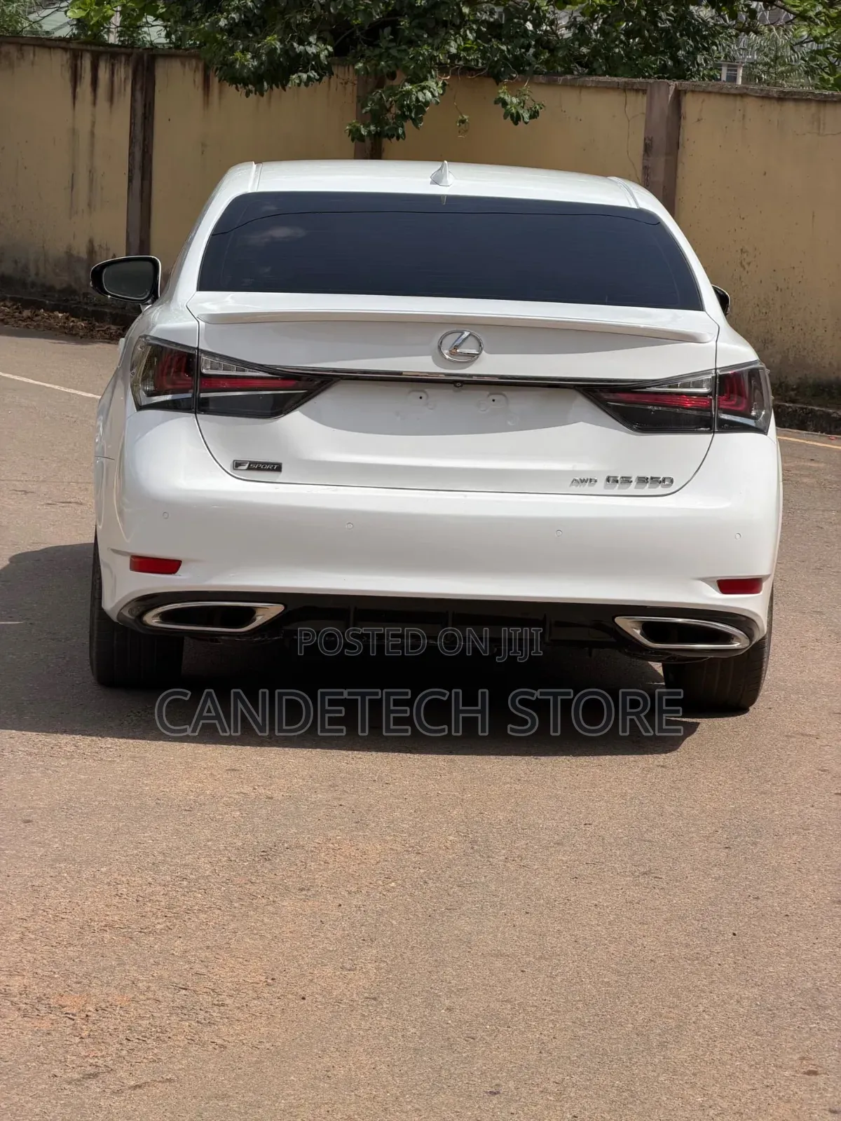 Lexus GS 350 4WD 2017 White