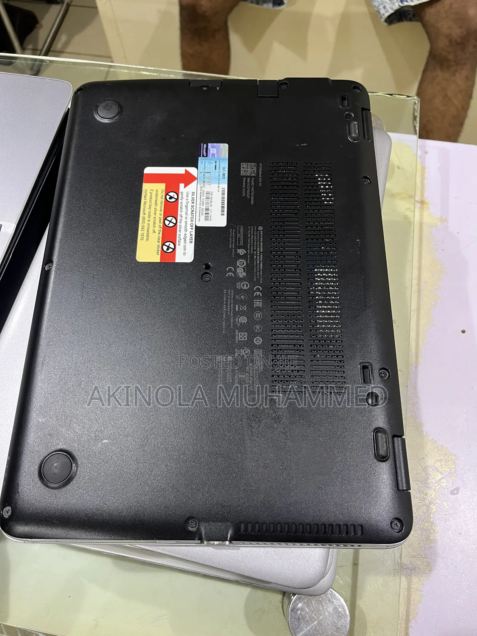 Laptop HP EliteBook 840 G3 8GB Intel Core i7 SSD 256GB
