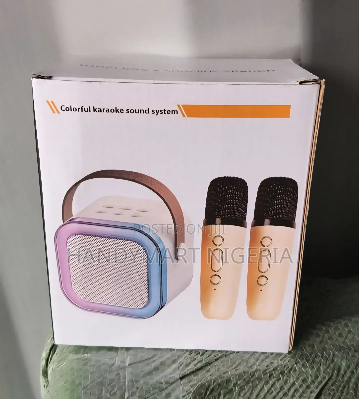 Portable Colourful Karaoke Sound System