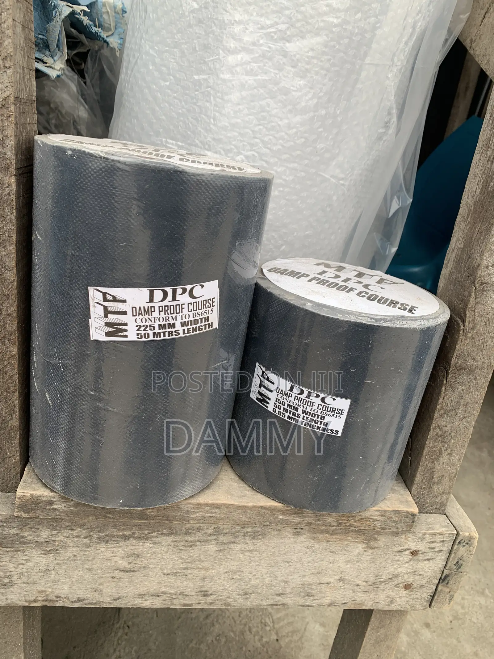 9-Inch by 30-Meter Roll of Damp Proof Course