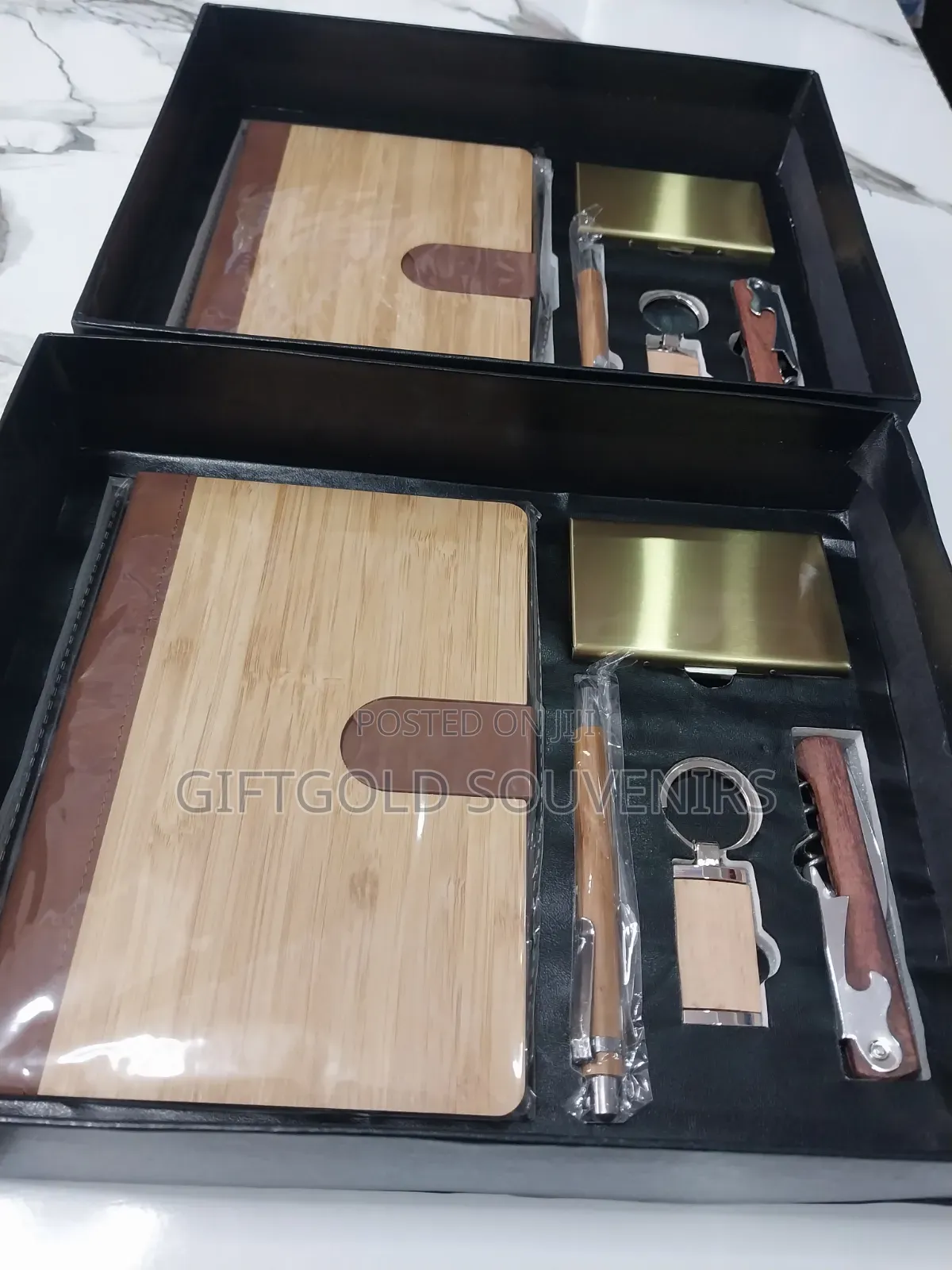 5 in 1 Wooden Promotional Corporate Gift Set
