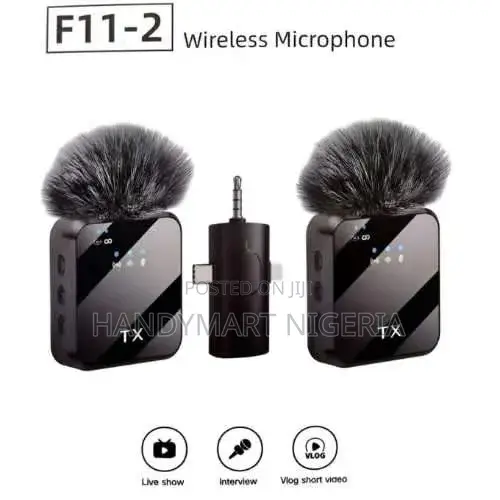 F11-2 Dual Wireless Microphone System 10% OFF