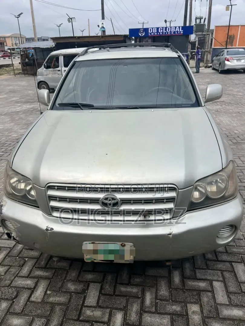Toyota Highlander Limited V6 AWD 2002 Silver