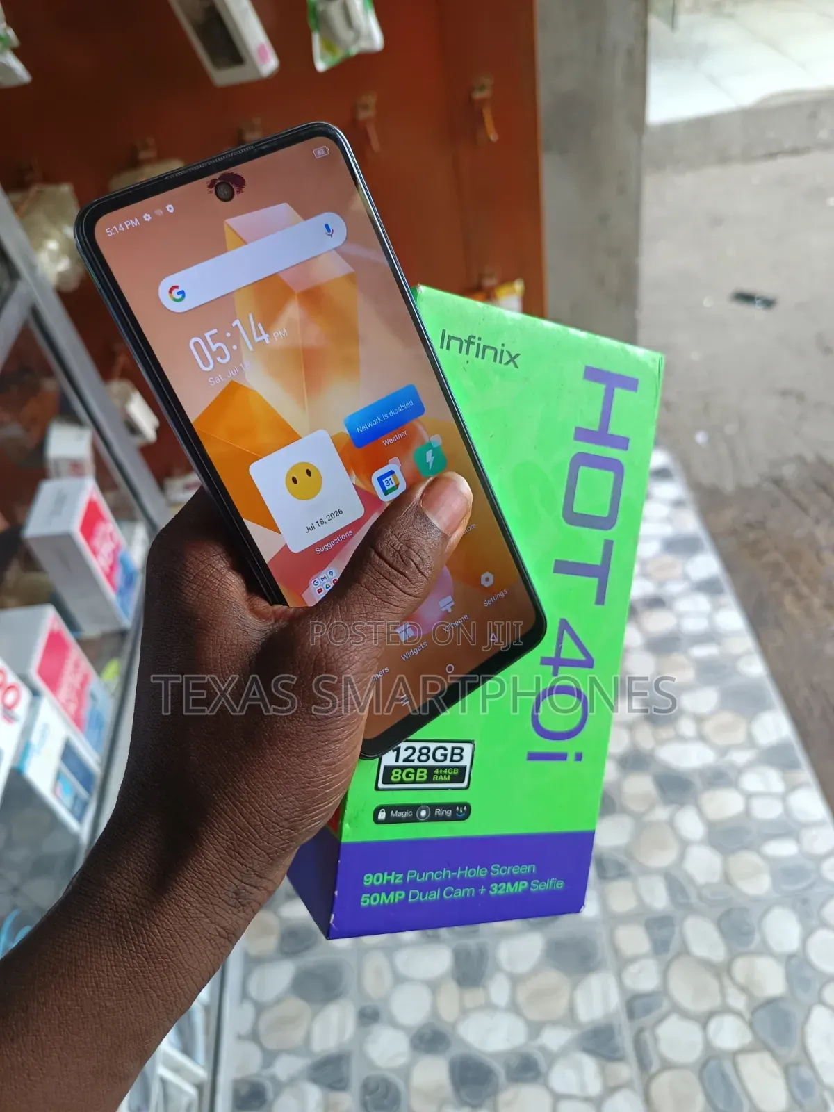 Infinix Hot 40i 128 GB Gray