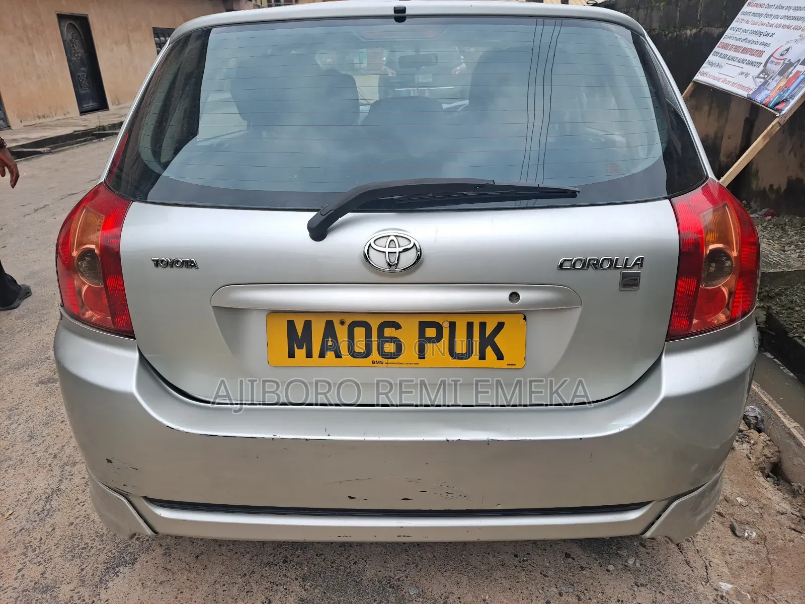 Toyota Corolla 2006 Silver