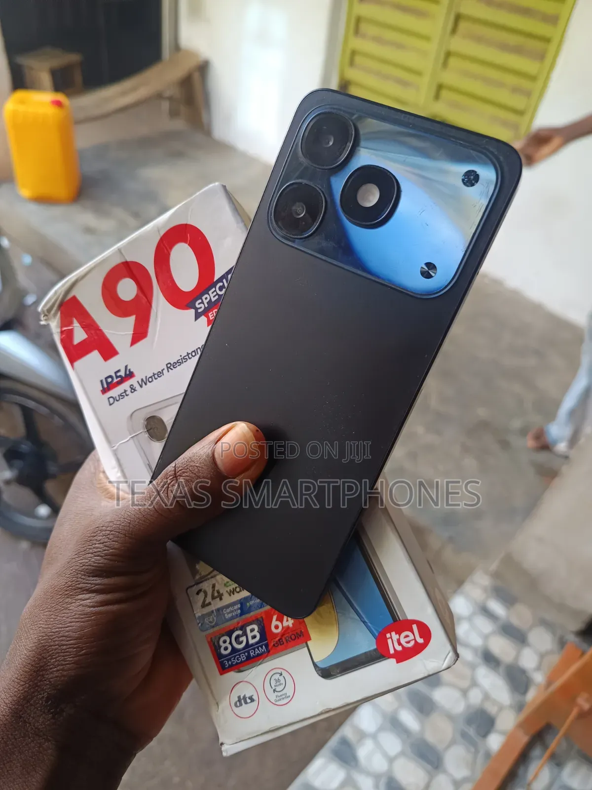 Itel A90 64 GB Black