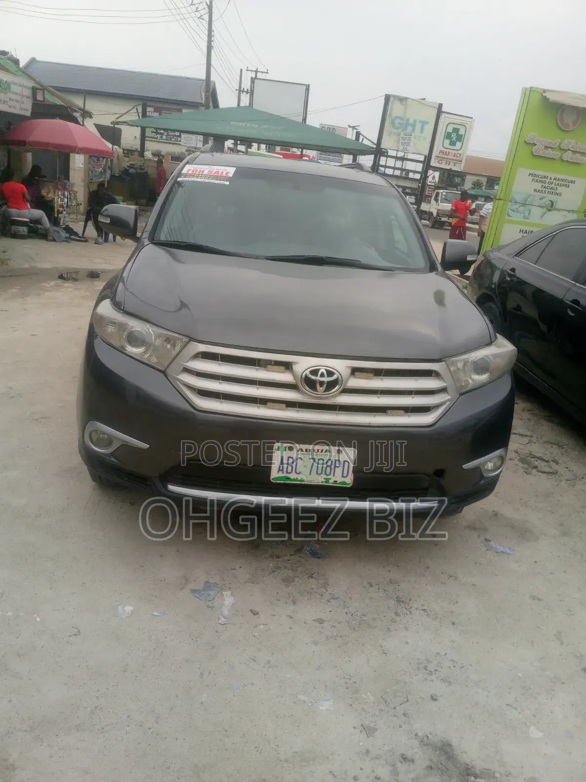 Toyota Highlander Limited 2011 Gray